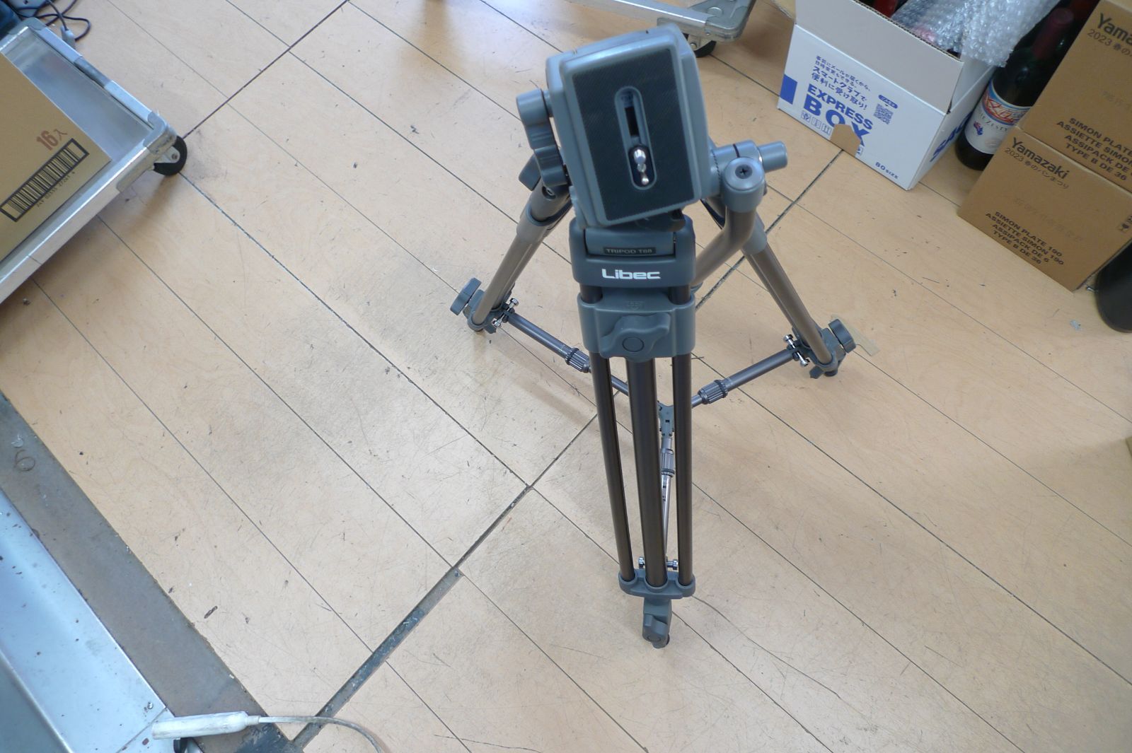 LIBEC リーベック 三脚 雲台 TRIPOD T68 トライポッド 管理0412