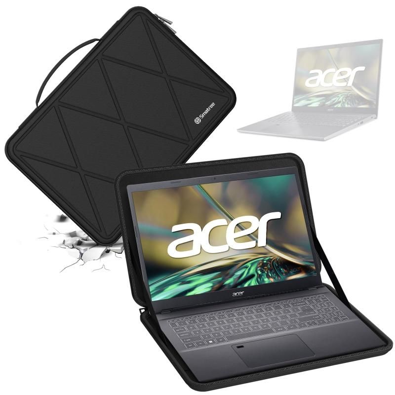 Smatree ハード EVA 保護スリーブケース Acer ラップトップ用 For Acer 14インチ(X8255) Black-For Acer 14インチ(X8255)