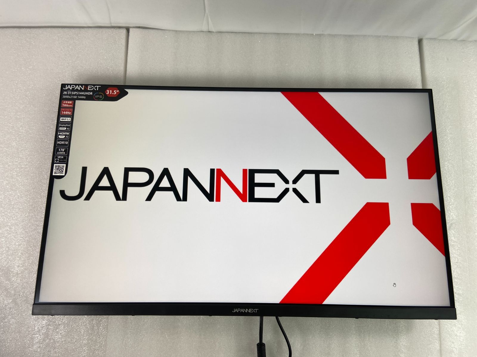 JAPANNEXT 31.5型 4K 144Hzゲーミングモニター 中古 - メルカリ