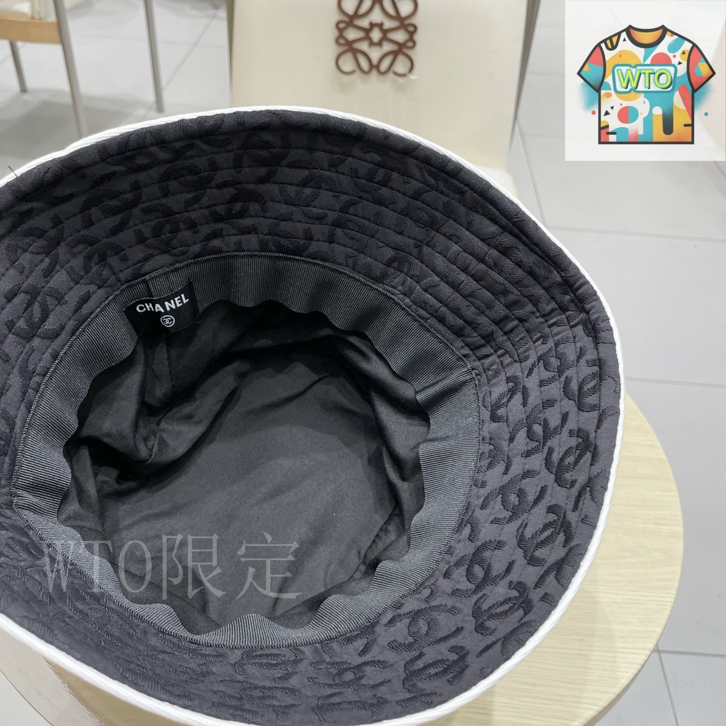 今日特価】CHANEL 新 デニムブルー レトロ バケットハット
