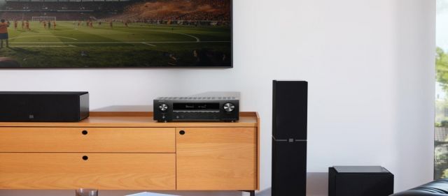 ☆期間限定＆送料無料☆! デノン Denon AVR-X1800H AVサラウンドレシーバー 7.2ch 8K Ultra HD HDR10 eARC対応|ブラック AVR-X1800HK リアルな