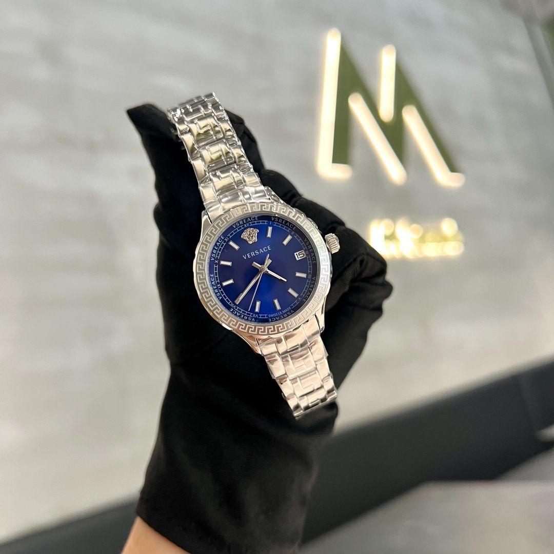 VERSACE ヴェルサーチ Hellenyium レディースウォッチ - 35mm カレンダー機能|夜光表示 -WTO輸入2