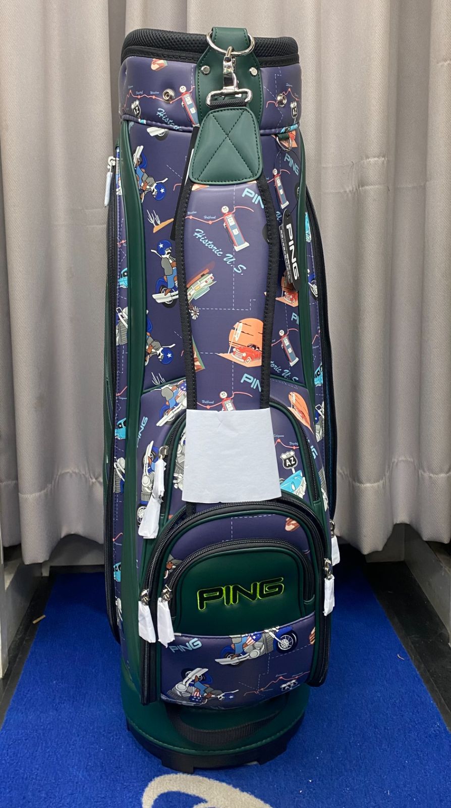 未使用】ゴルフ バック ピン Ping 未使用] PING キャディバッグ 9.5型