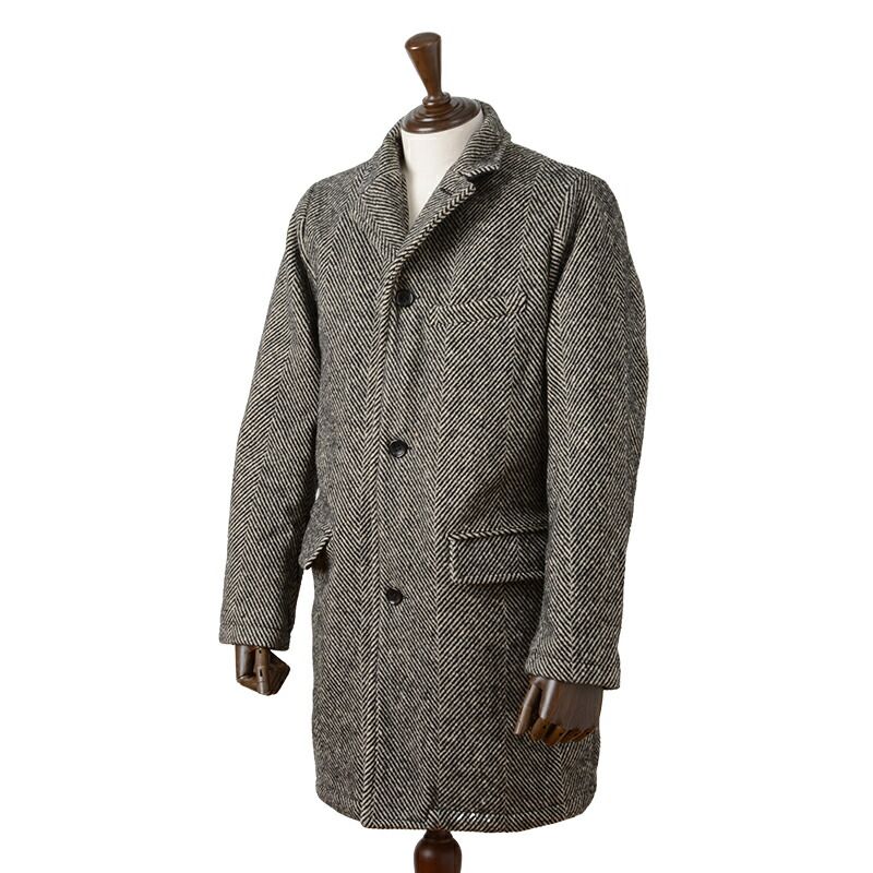 GANGSTERVILLE ヘリンボーンチェスターコート グラッドハンド GANGSTERVILLE ヘリンボーンチェスターコート