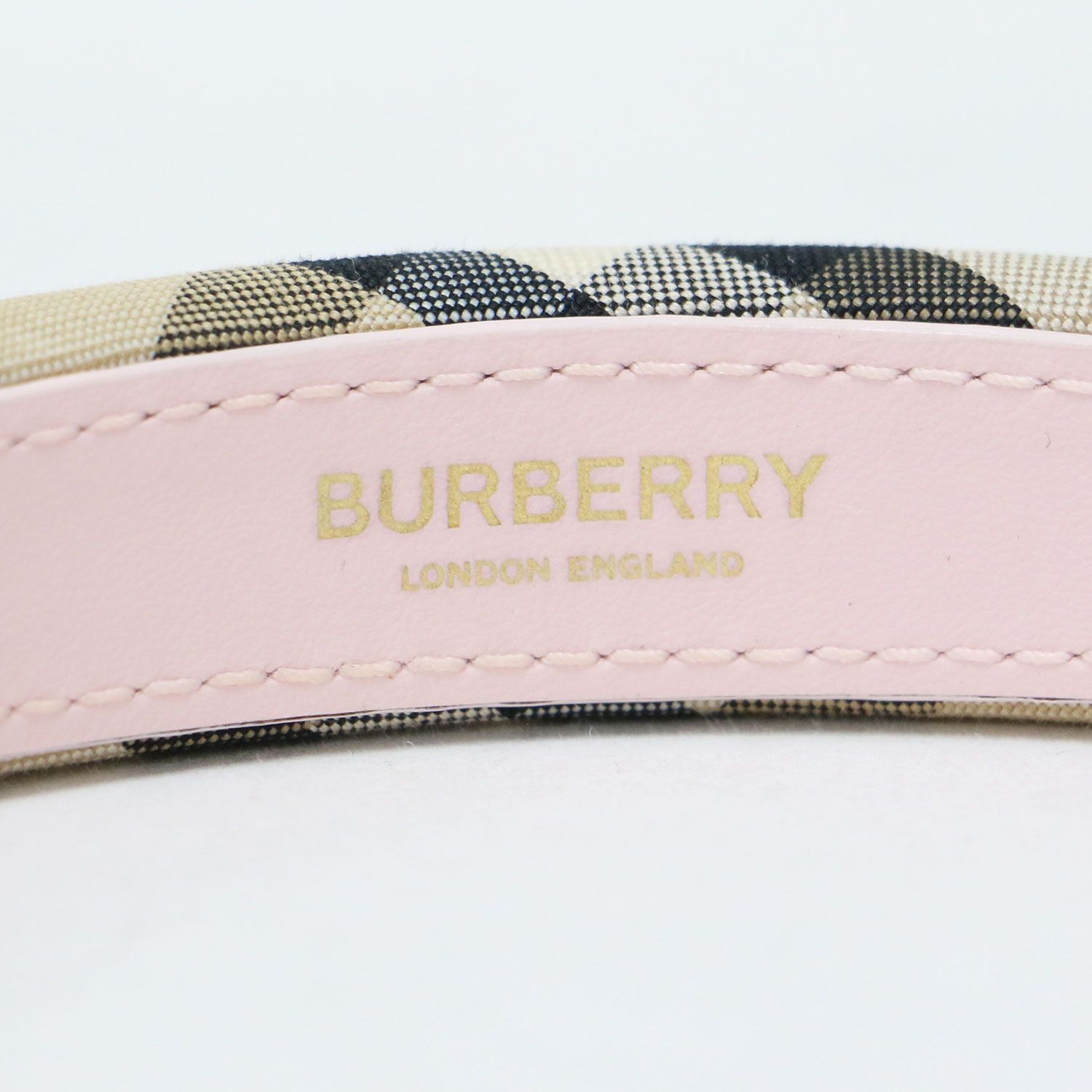 BURBERRY バーバリー カチューシャ ノバチェック BURBERRY バーバリー カチューシャ ノバチェック キルティング柄