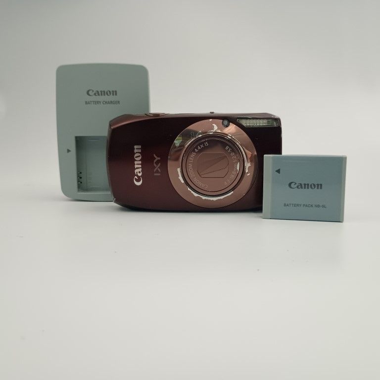 Canon IXY 31S 茶色 コンパクトデジタルカメラ 〇