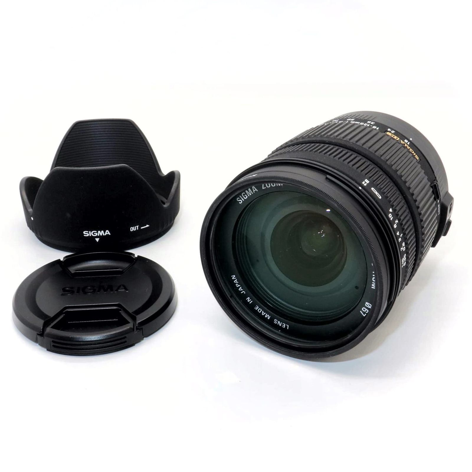 極上美品》 SIGMA 18-125mm F3.8-5.6 DC OS HSM シグマ キヤノン