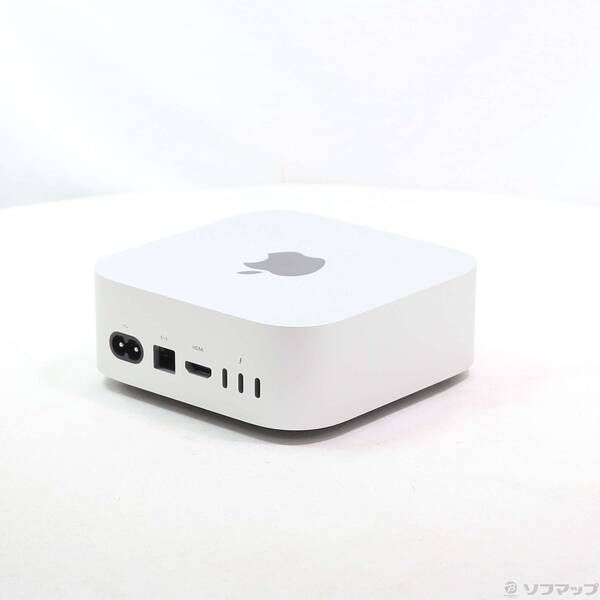 〔 品〕 Mac mini Late-2025 MU9D3J A Apple M4 10コアCPU_10コアGPU 16GB SSD256GB シルバー 〔15.6 Sequoia〕 377