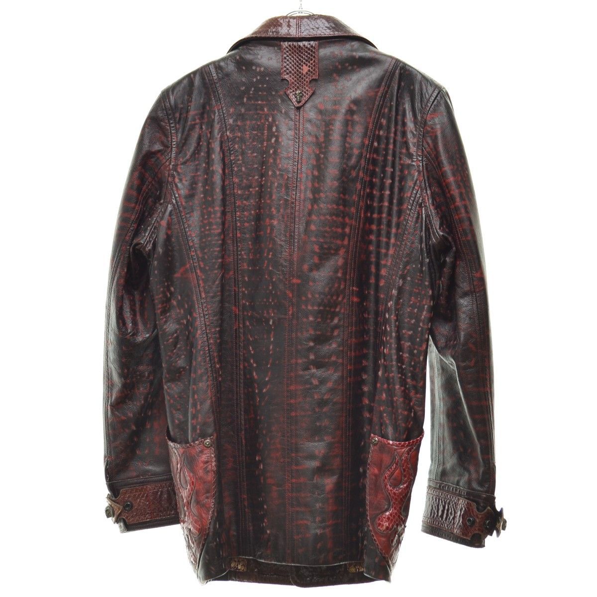 M【SKKIN USA / スキン】クラフト FX レザージャケット - メルカリ