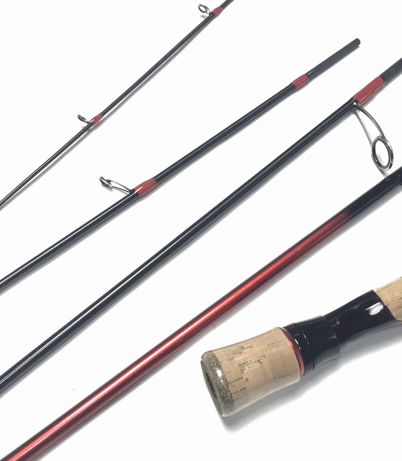 トラウトロッド　S412UL 渓流釣り　スピニングロッド　山女魚 カーボンロッド 7フィート (2.1m) スピニングパックロッド 5ピース (L) トラベルロッド