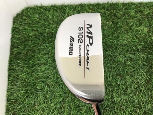 中古】 ミズノ M.CRAFT 5 ホワイトサテン 34インチ パター PT スチール