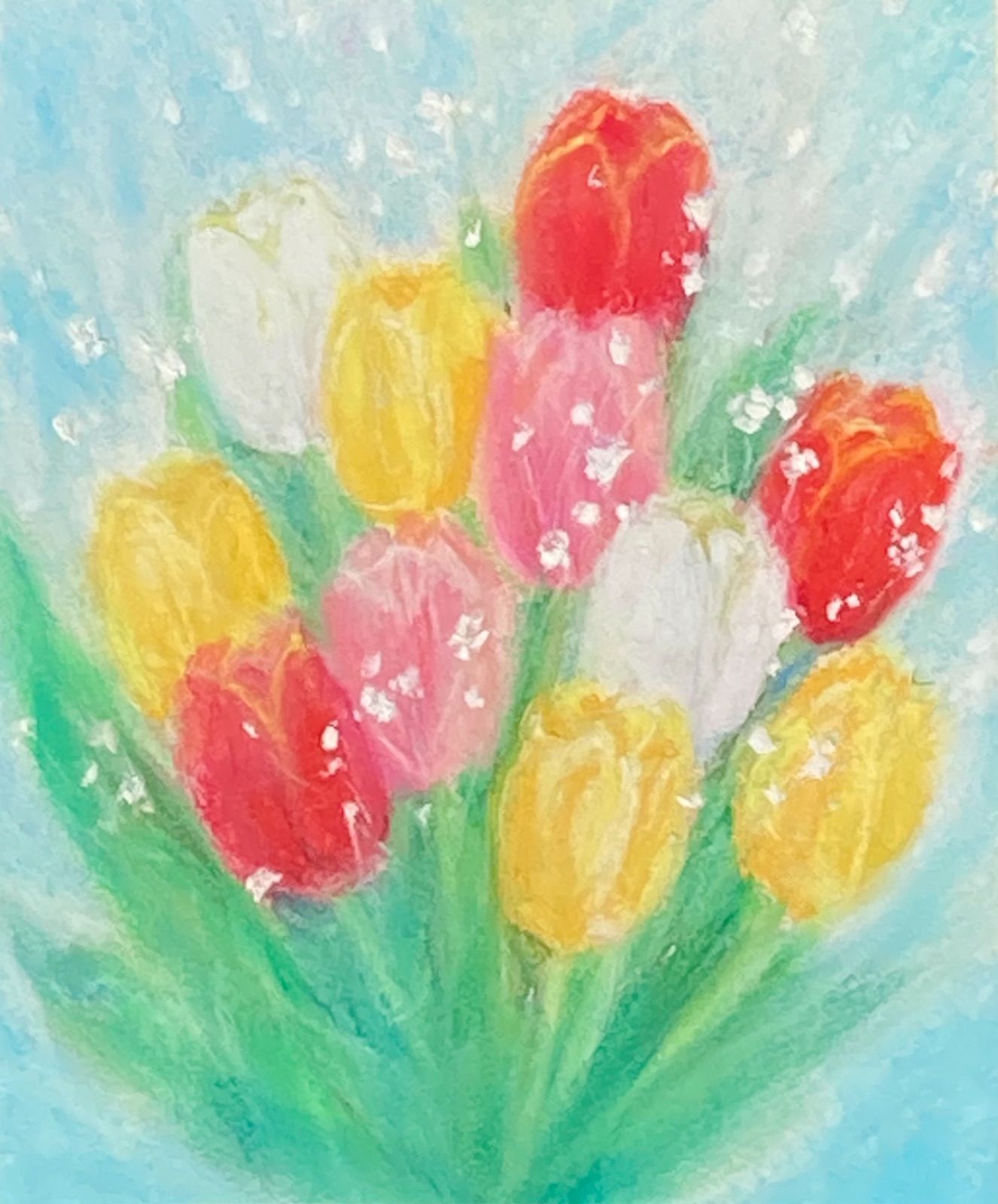 希望　　パステル画 人気・おすすめ｜使いやすい・旅行におすすめ 品質保証 全国発送 日本国内発送・最短翌日お届け