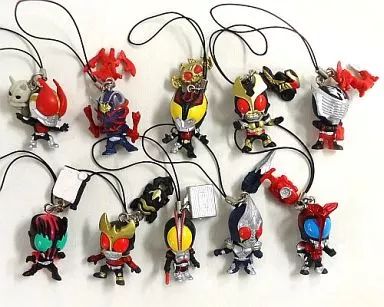 中古】ストラップ(キャラクター) 全10種セット ダブルフィギュア