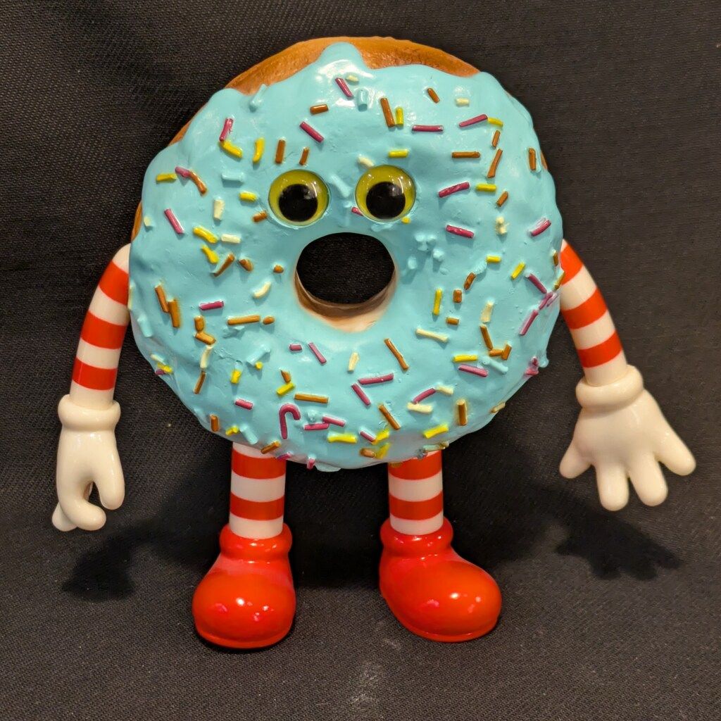 インベーダーバーガー　ソフビ KAIEDA FLAVORS インベーダーバーガー ソフビ