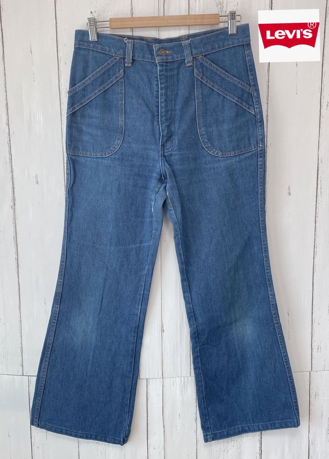 希少　ヴィンテージ　Levi's　リーバイス　631-7717 ブーツカット　デニムパンツ　W33