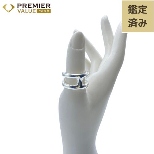 エルメス オスモズ リング GM 56 シルバー - メルカリ