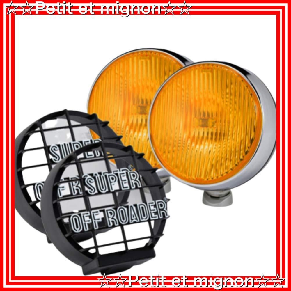 Amazon | IPF フォグランプ ハロゲン H3 丸形 直径200mm イエロー 12V