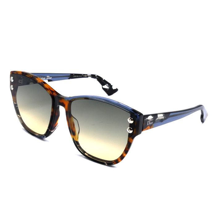 Christian Dior クリスチャンディオール Dior Addict 3F サングラス ブラウン ライトブルー JBW86 62□17 145 メンズ