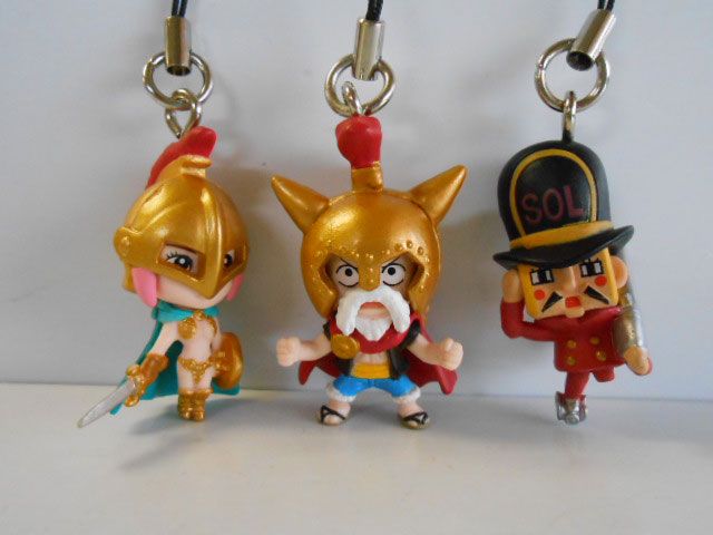 ♯Krt24BZ 世界名作劇場漫 ☆ 画太郎フィギュア ストラップ レア入 4種