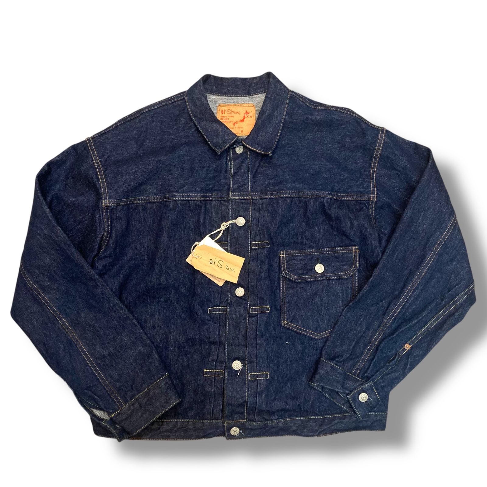 orSlow 1st type Onewash Denim Jacket 03-6011-81
