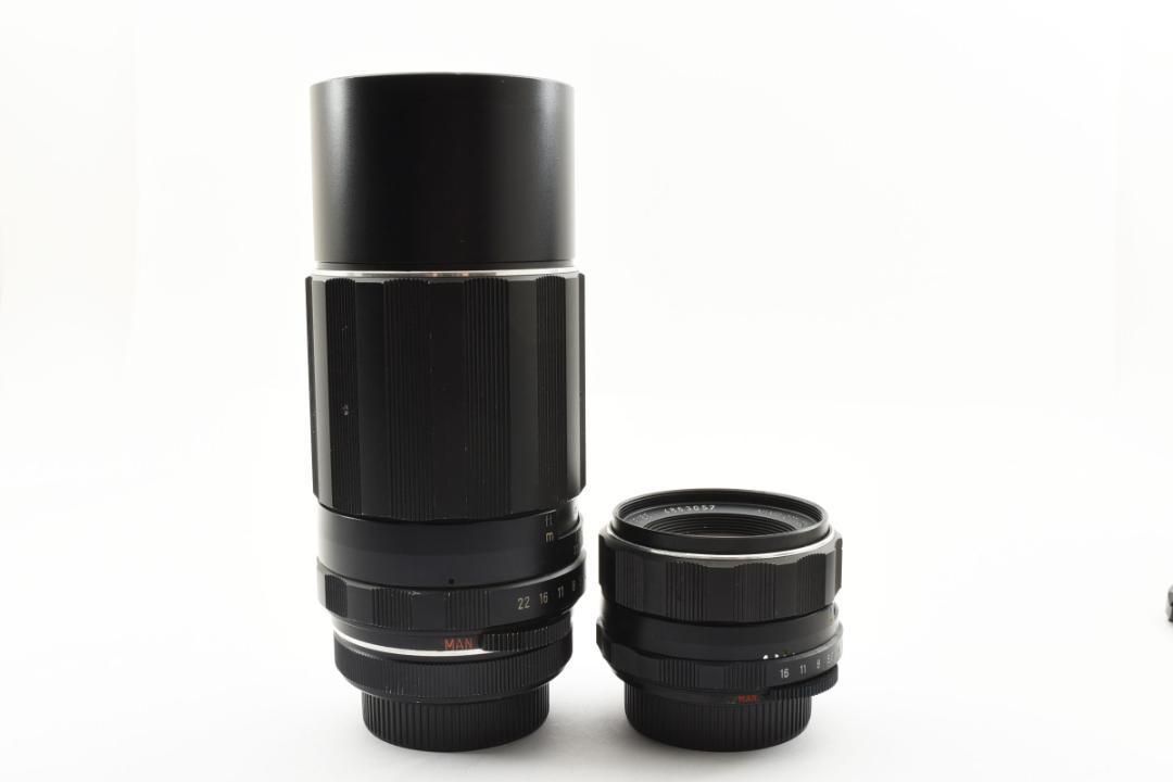 お得な2点セット】 SMC Takumar 55mm 200mm SO257 【公式通販】