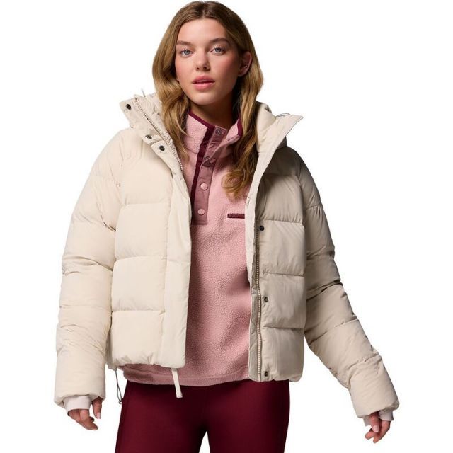 送料無料 コロンビア レディース ジャケット ブルゾン アウター Amaze Puff Hooded Jacket - Women s Dark Stone