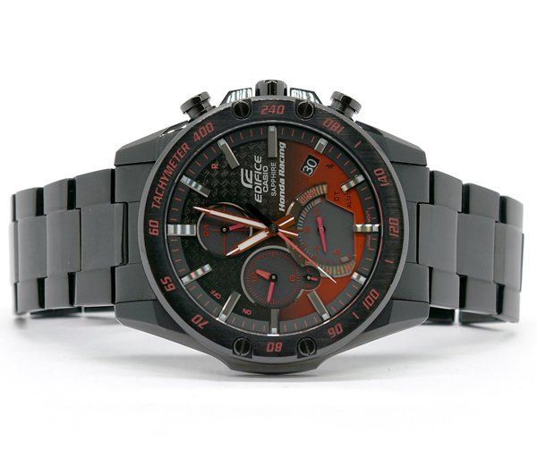 ★箱保付！良品！CASIO カシオ EDIFICE エディフィス EQB-1000HR-1AJR Honda Racing Limited Edition ソーラー メンズ★