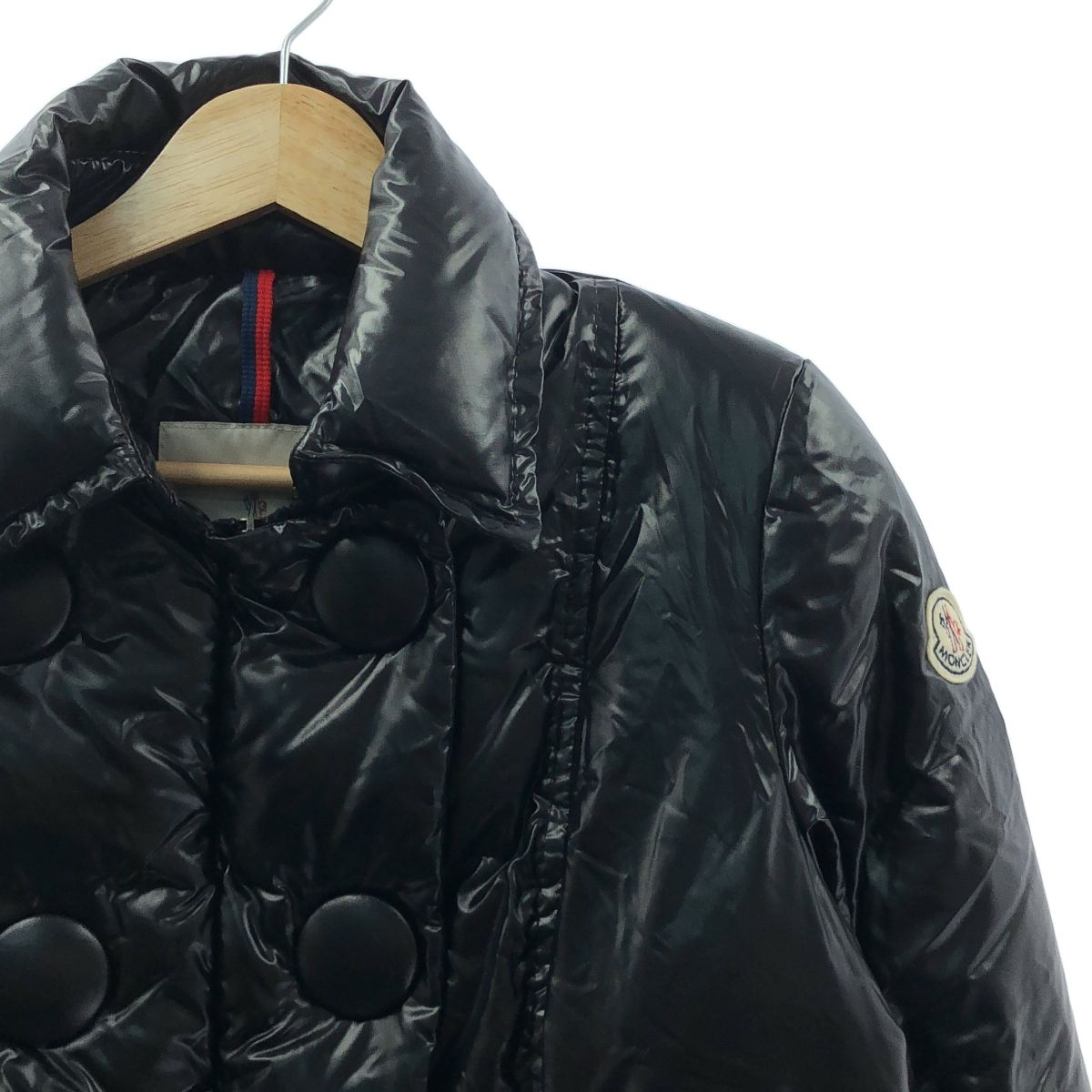MONCLER / モンクレール | ワッペン付 ビックボタン ダブル