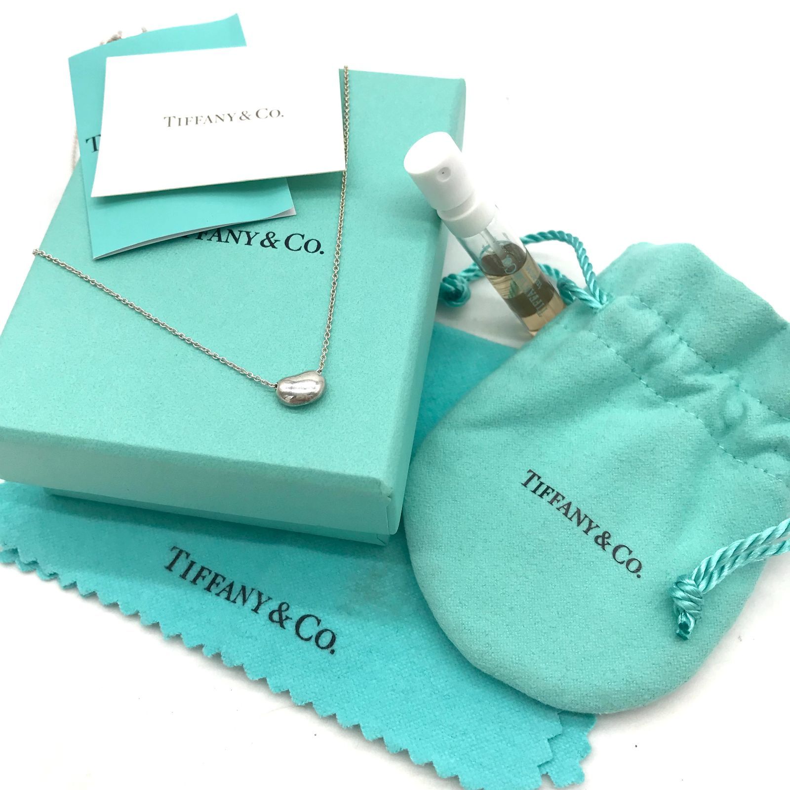 ▽【香水付き/1.2ml】TIFFANY&Co./ティファニー ビーンズネックレス 