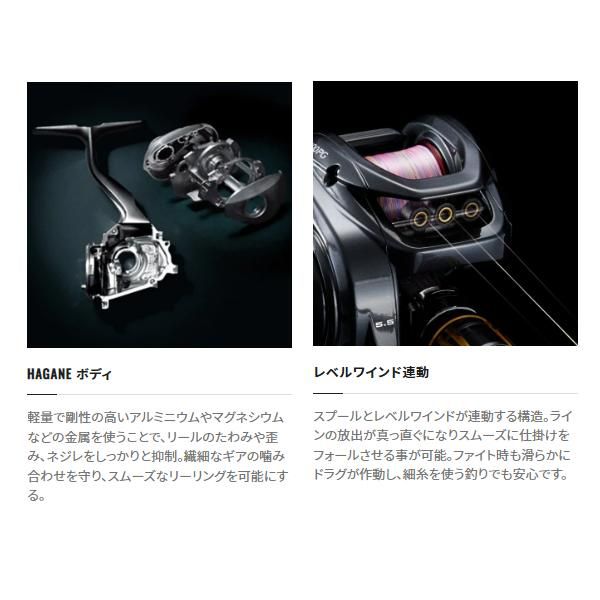 シマノ ΞⅠ 22 エンゲツ 炎月 BB 101PG 左 リール ベイト ( 2022年 8月新