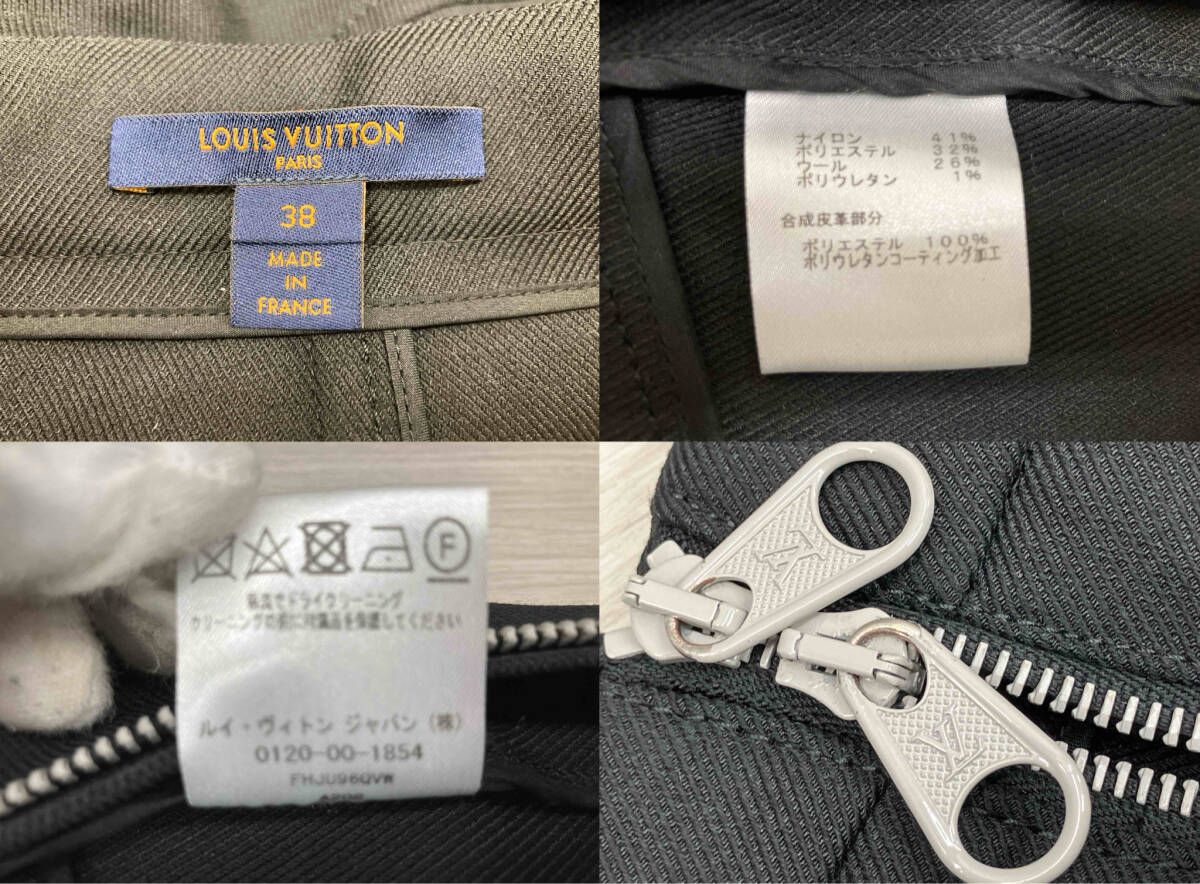 LOUIS VUITTON タイトスカート ブラック 表記サイズ38 GULLKHAN_COM