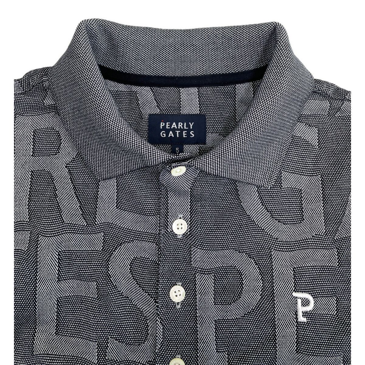 中古 メンズ パーリーゲイツ PEARLY GATES 半袖ポロシャツ 5(L