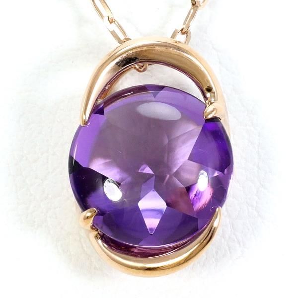 スタージュエリー K10PG ネックレス necklace アメジスト 総重量
