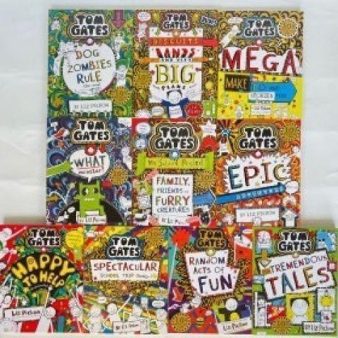 Tom gates 20册 音源付き　子供絵本　子供英語 新品】 Tom gates 20册 音源付き 洋書 子供英語 キッズ英語