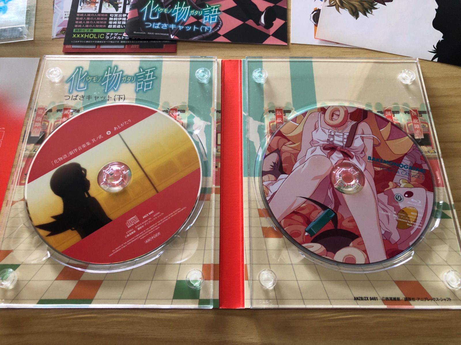 中古][Blu-ray+CD] 化物語 バケモノガタリ2〜6巻セット〈完全生産限定