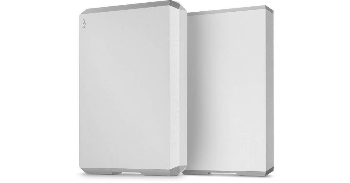 LaCie ラシー ポータブルHDD ハードディスク 2TB Mobile Drive USB-C USB3.1 Gen2 Mac iPad Windows対応 外付けHDD 正規代理店品 2年 STHG2000400