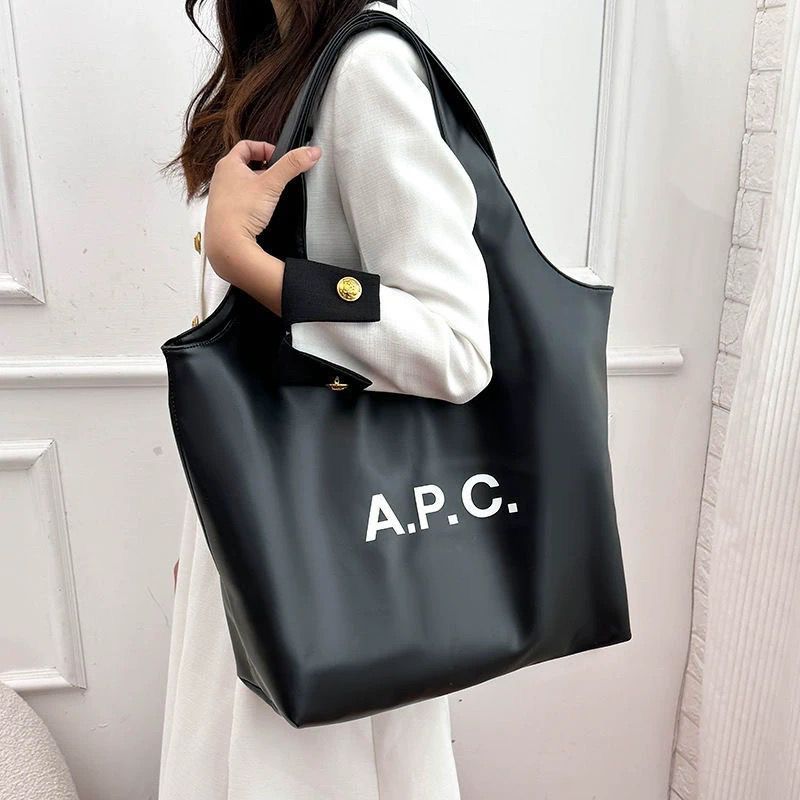 新品未使用 APC エーピーシー トートバッグ ニノン ショルダーバッグ レディース 黑 D64 - メルカリ