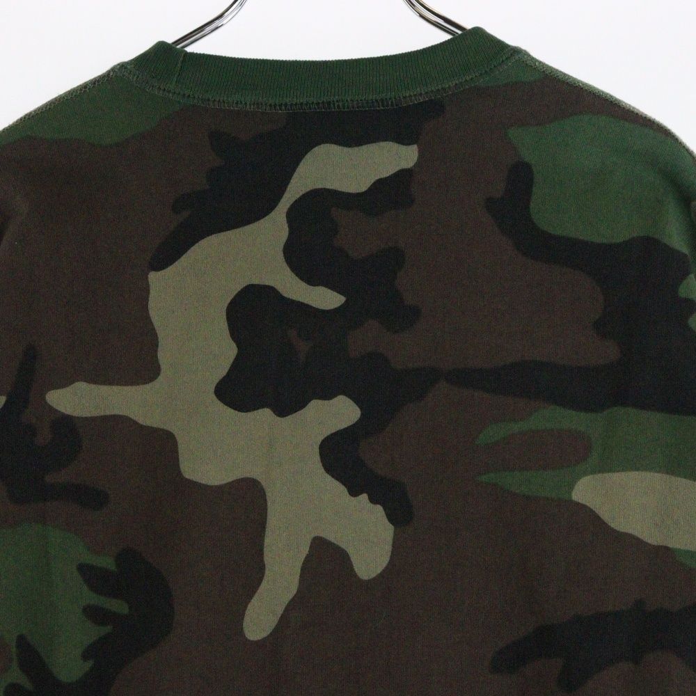 SUPREME (シュプリーム) 15AW Box Logo Crewneck カモフラージュ 迷彩