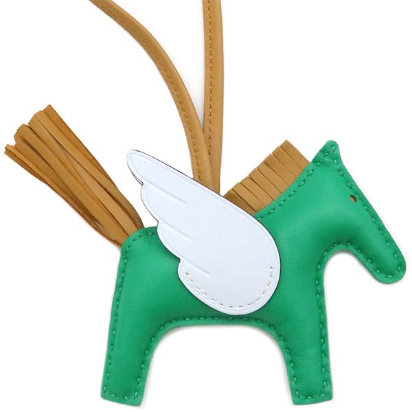 エルメス HERMES バッグチャーム ロデオPM ペガサス アニューミロ