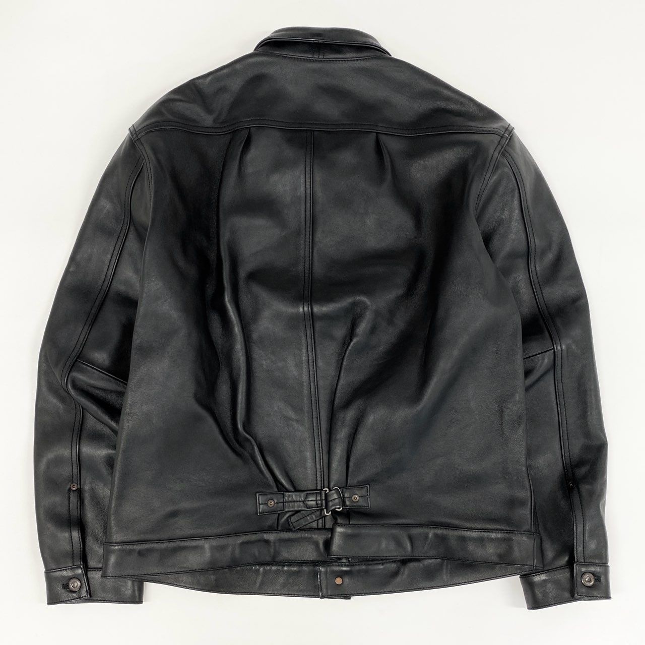 美品/希少✨schott トラッカージャケット　652 本革　ブラック　38 1g2 《美品》 Schott ショット SHEEP LEATHER 1st TRACKER