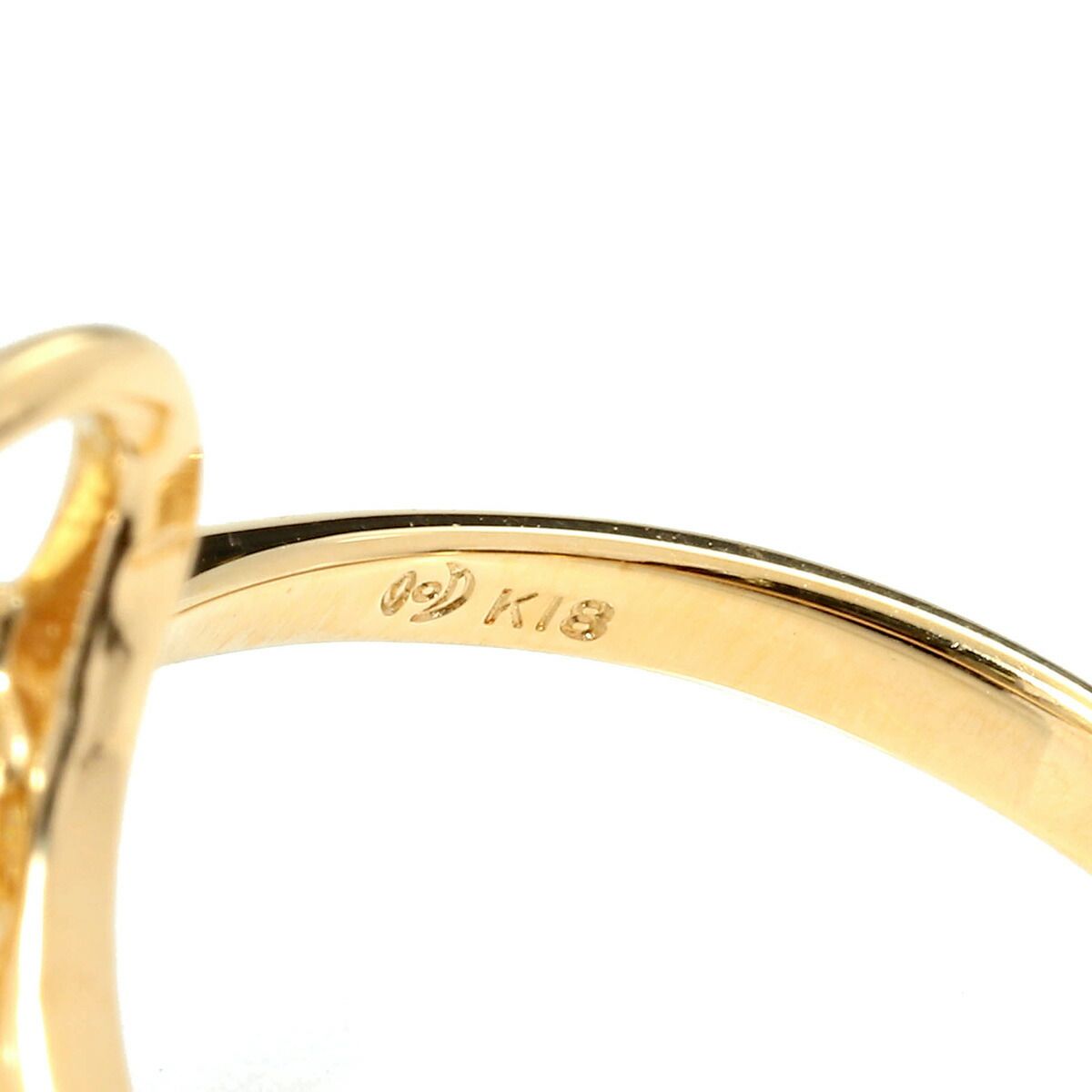 タサキ パールリング 指輪 真珠 5.5mm~5.8mm ダイヤモンド K18 13号  