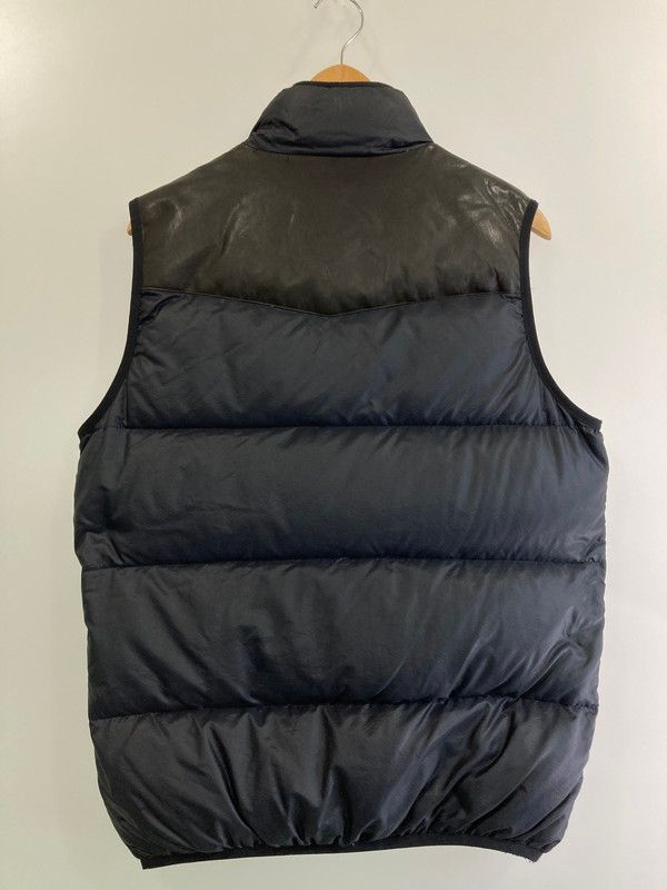スーツ特別割引クーポン VEST DOWN ビズビム VISVIM レザー切替 アウター ダウンベスト トップス