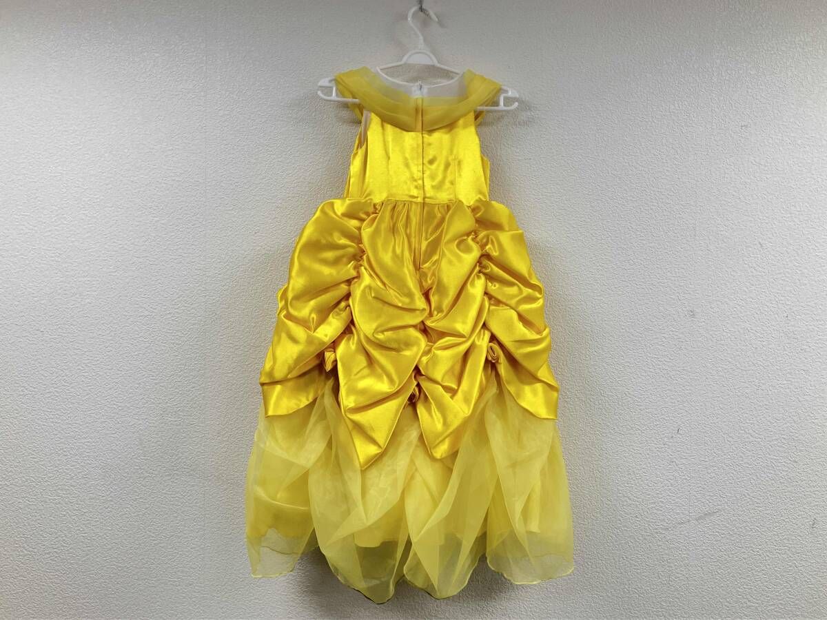 TOKYO DISNEY RESORTビビディ バビディ ブティック ベル イエロードレス グローブ付 120