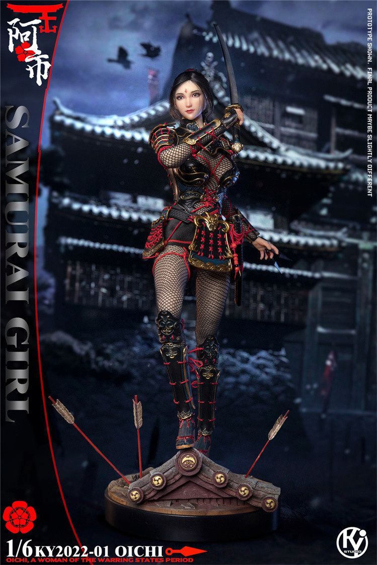 KYStudio 1/6 武者 阿市 戦国女武姫 第1弾 未開封新品 KY2022-01 アクションフィギュア 検） ホットトイズ POPTOYS 侍  武士 戦国 - メルカリ