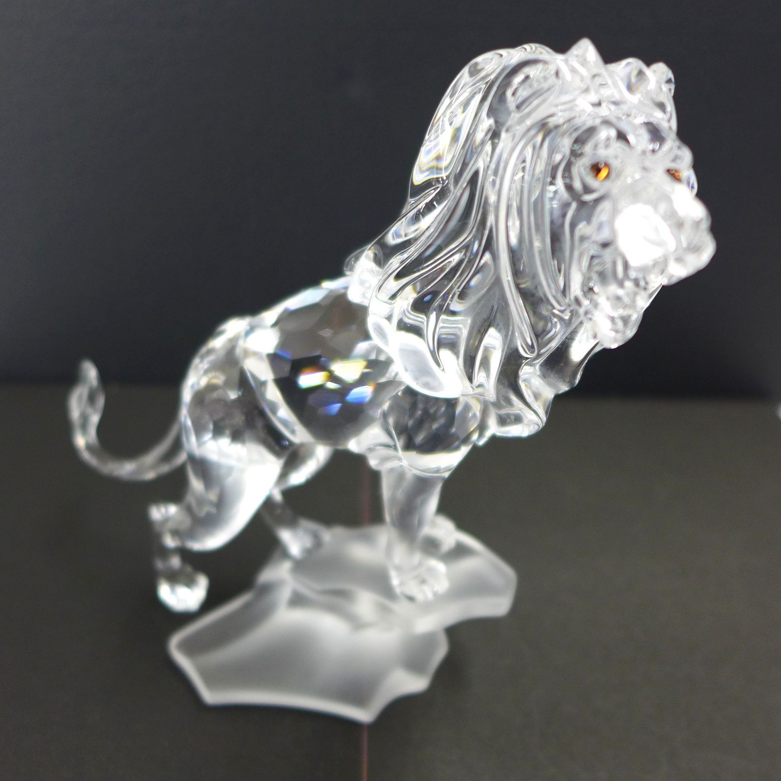 SWAROVSKI スワロフスキー ライオン 置物 公田店