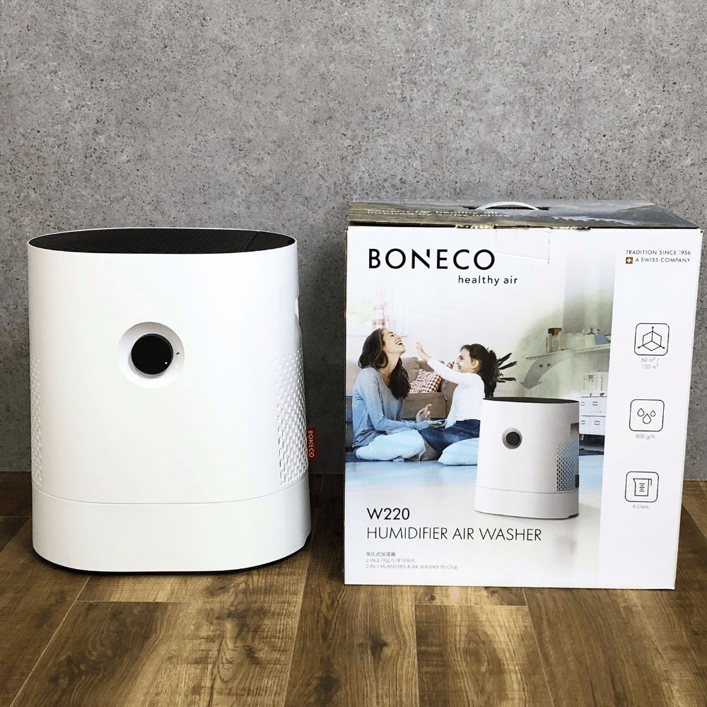 BONECO HEALTHY AIR 気化式加湿器 W220 [大容量 6L 10畳 気化式 