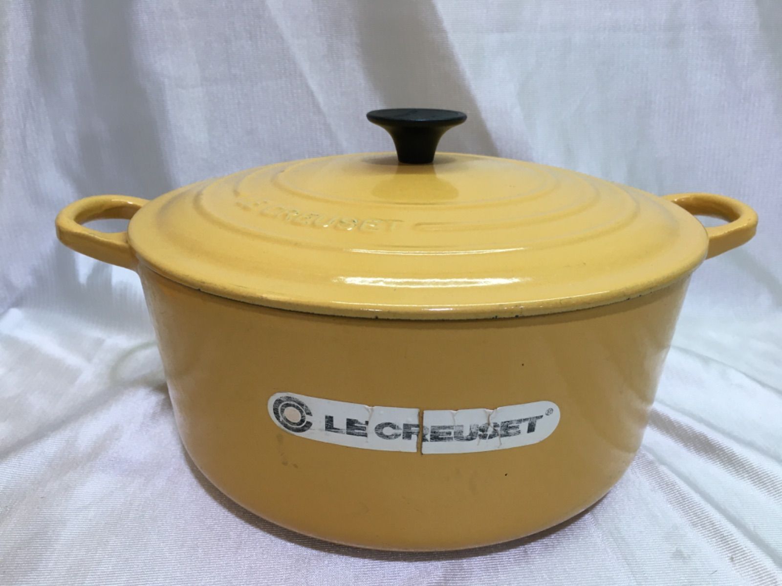 調理器具 LE CREUSET LE CREUSET ル・クルーゼ ココットロンド 両手鍋 24cm イエロー