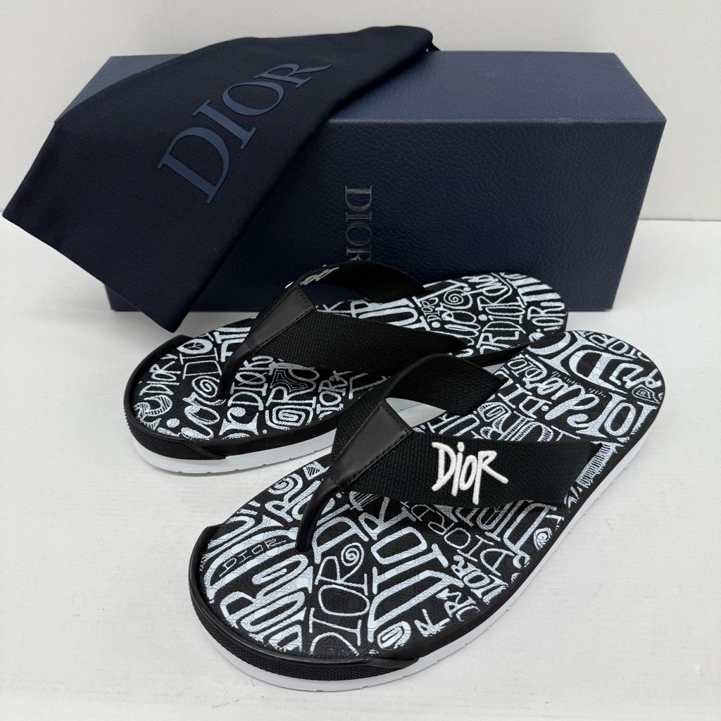 美品 Dior HOMME × Shawn Stussy ビーチサンダル サイズ41