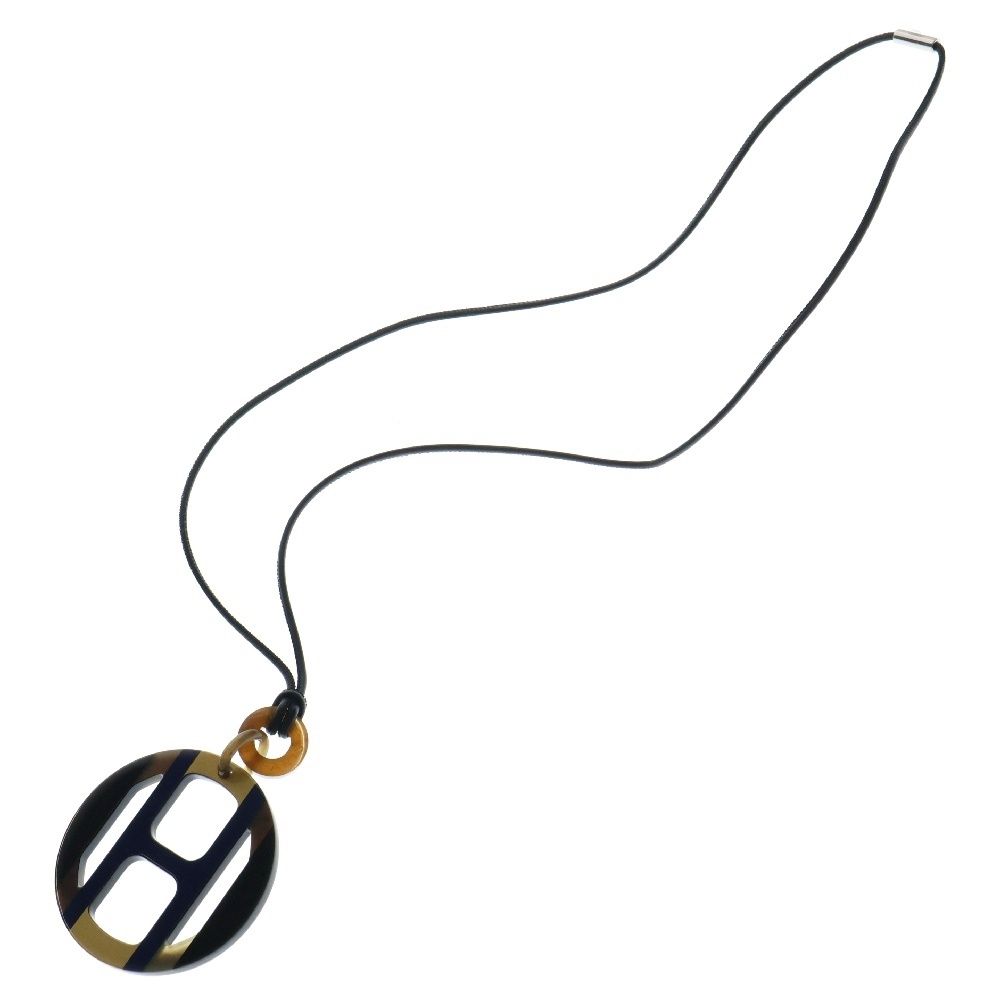 HERMES (エルメス) Hエキップ ネックレス オルフェーヴル リラ