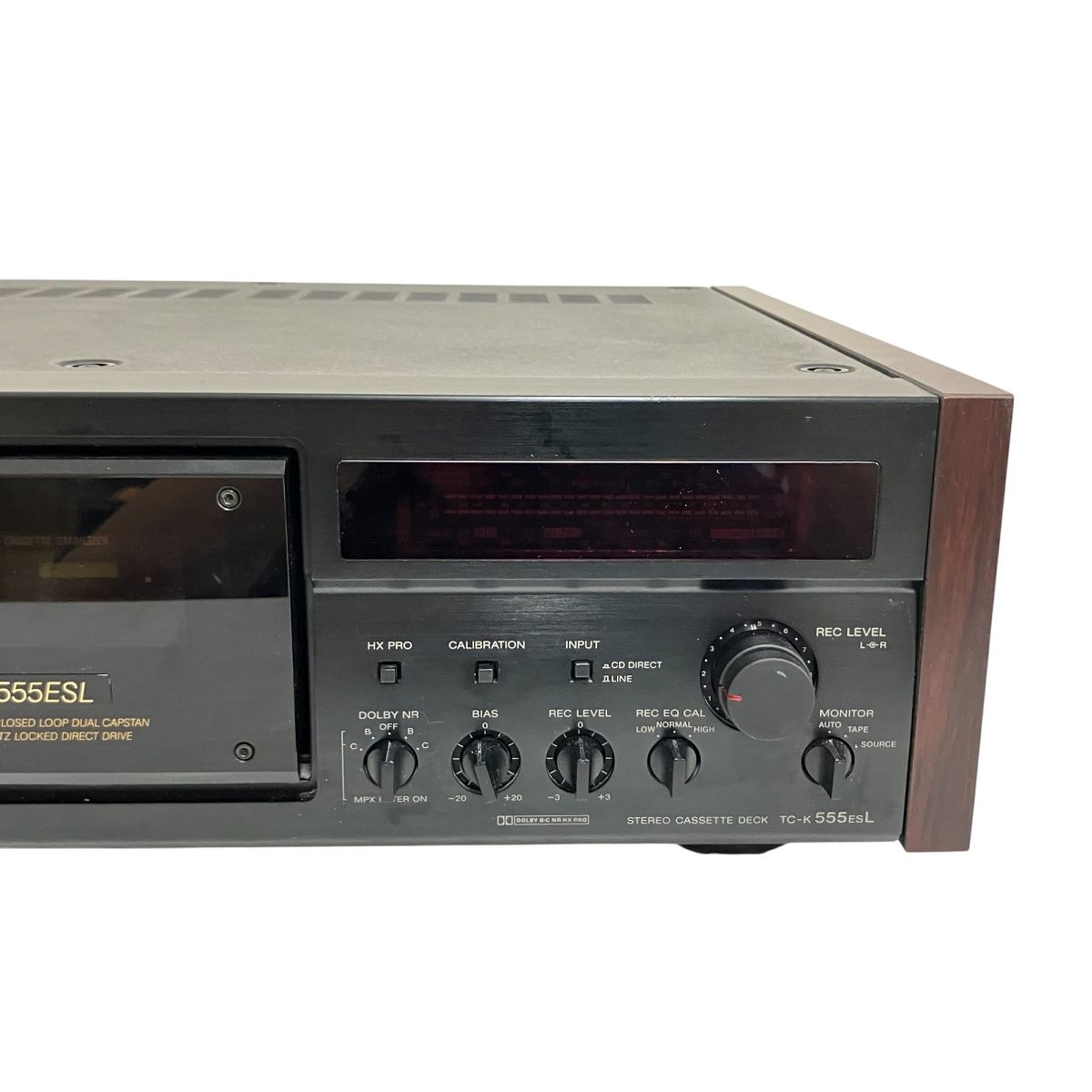 SONY TC-K555ESL カセットデッキ 音響機材 ジャンク O10373725